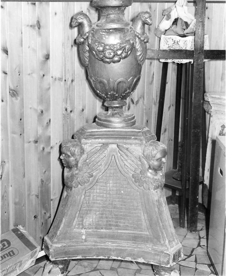 anfora - bottega campana (seconda metà sec. XVIII)