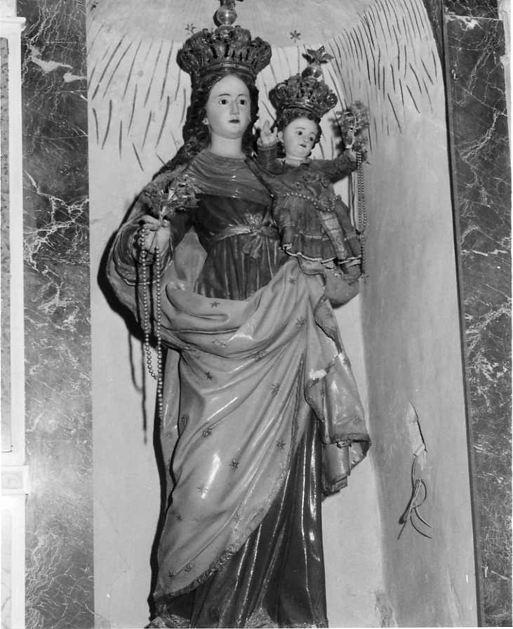 Madonna con Bambino (statua) - bottega campana (prima metà sec. XX)