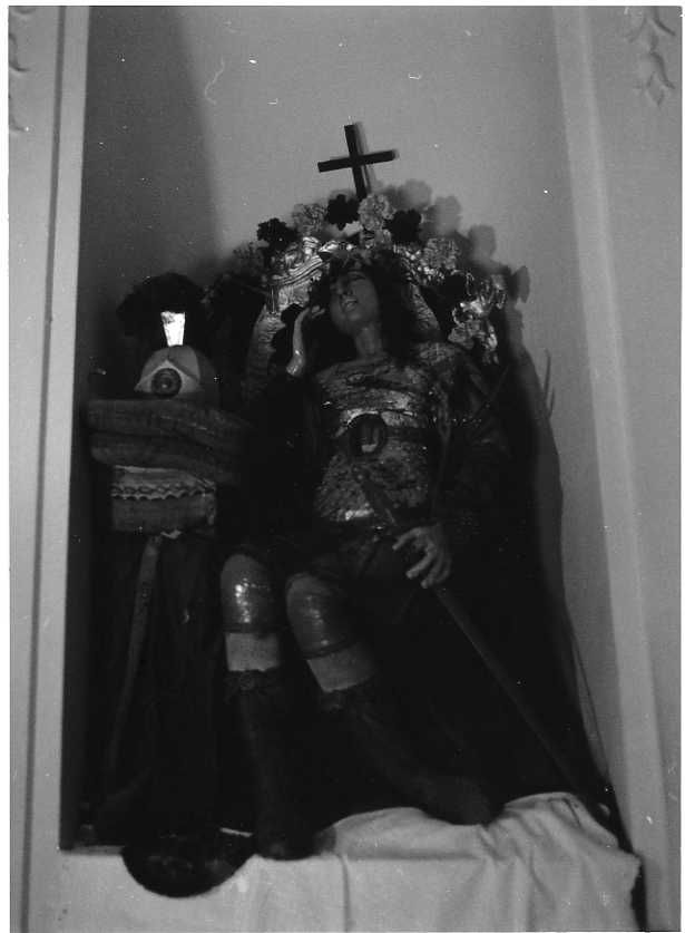 San Giusto (reliquiario - a statua) - bottega campana (secc. XVIII/ XIX)