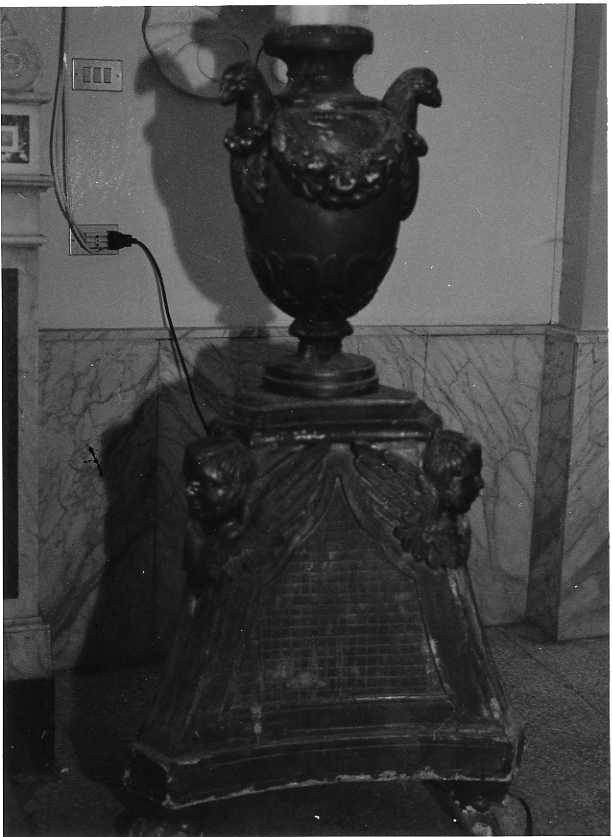 vaso d'altare - bottega campana (seconda metà sec. XVIII)