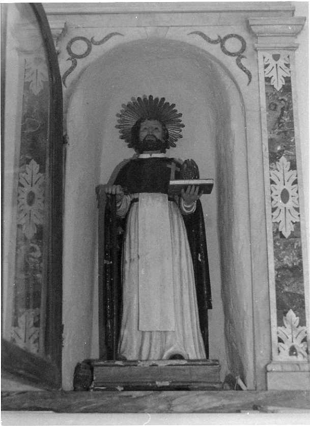 Sant'Antonio Abate (statua) - bottega campana (sec. XIX)