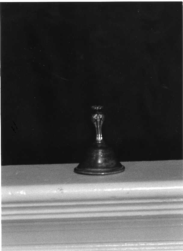 campanello d'altare - bottega campana (seconda metà sec. XIX)