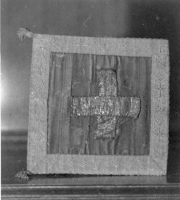 borsa del corporale - manifattura campana (secc. XVIII/ XIX)