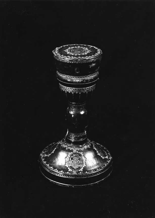 custodia di calice - bottega campana (fine sec. XVIII)