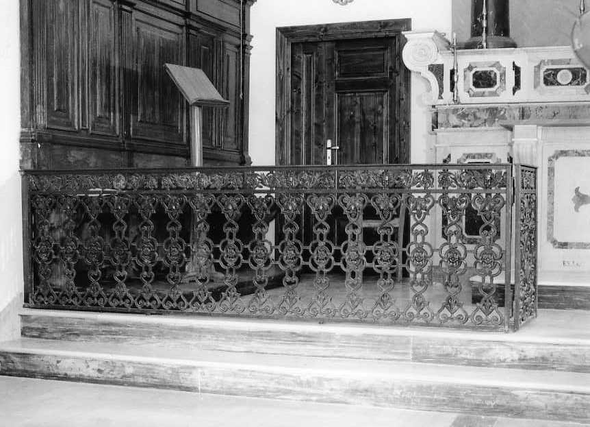 balaustrata del coro - bottega campana (sec. XIX)