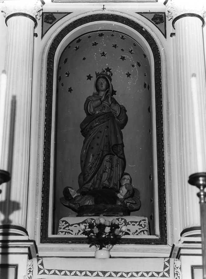 Madonna Immacolata (statua) - bottega napoletana (seconda metà sec. XIX)