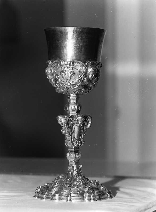 calice - bottega romana (seconda metà sec. XVIII)