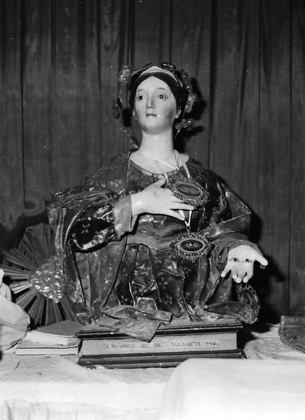 Santa Lucia (scultura) - bottega campana (sec. XVIII)