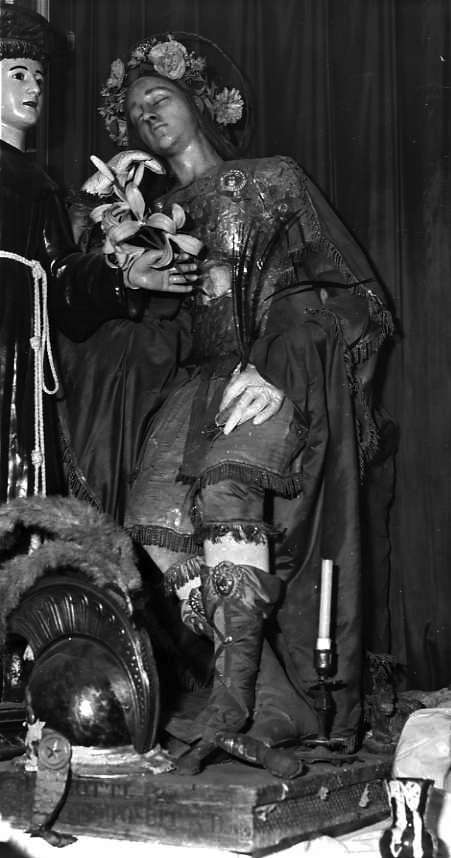 Santo (statua) - bottega campana (sec. XIX)