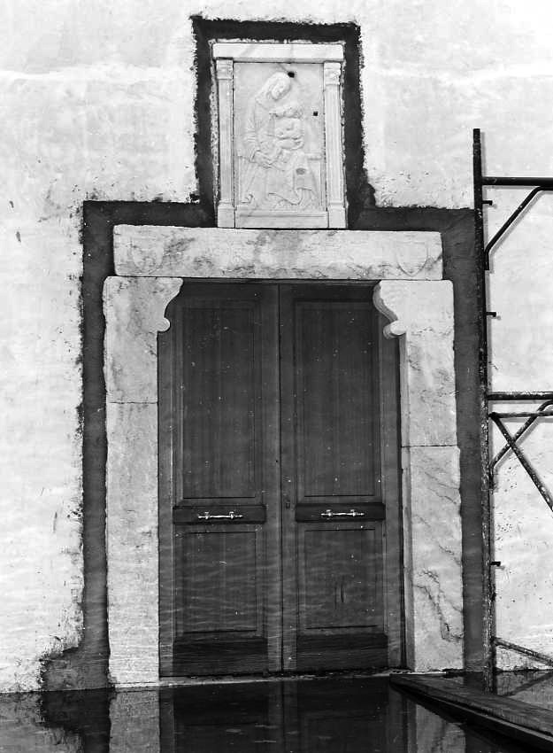 mostra di portale - bottega campana (sec. XVII)