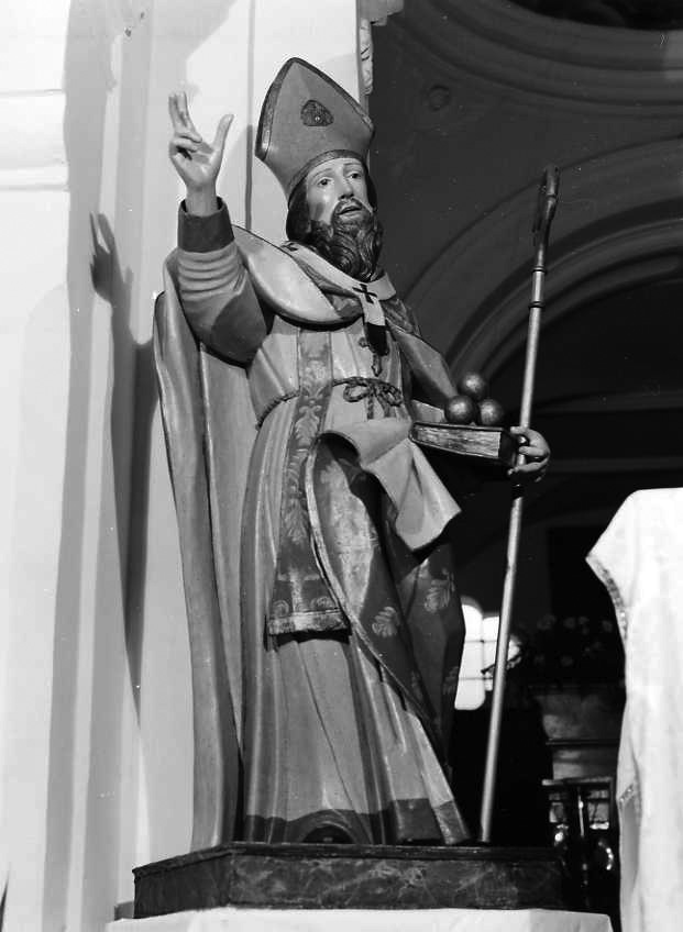 San Nicola di Bari (statua) - bottega campana (sec. XVIII)