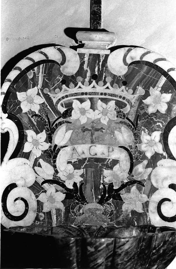 decorazione a intarsio, serie - bottega campana (sec. XVIII)