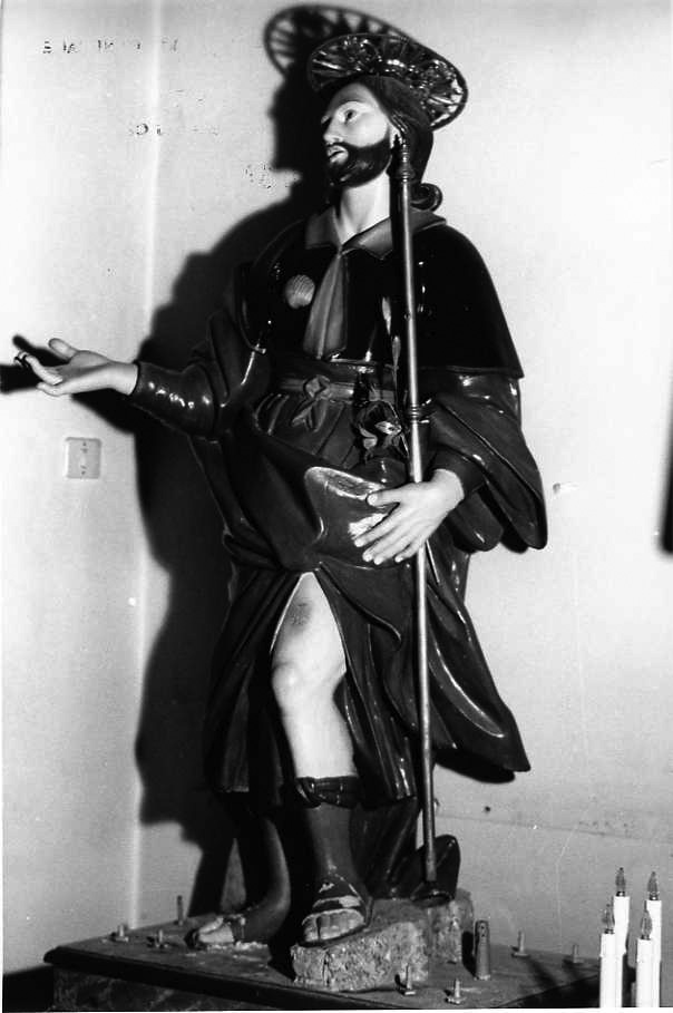 San Rocco (statua) - bottega campana (sec. XVIII)