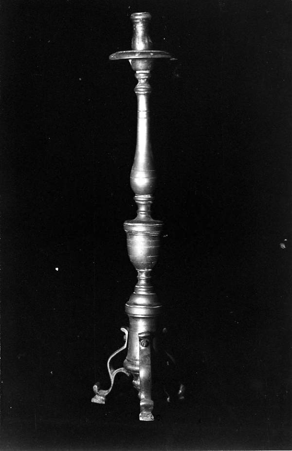 candeliere, serie - bottega campana (sec. XIX)