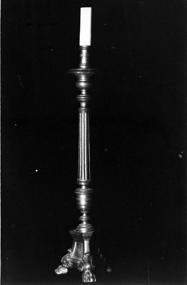 candeliere - bottega campana (fine sec. XIX)