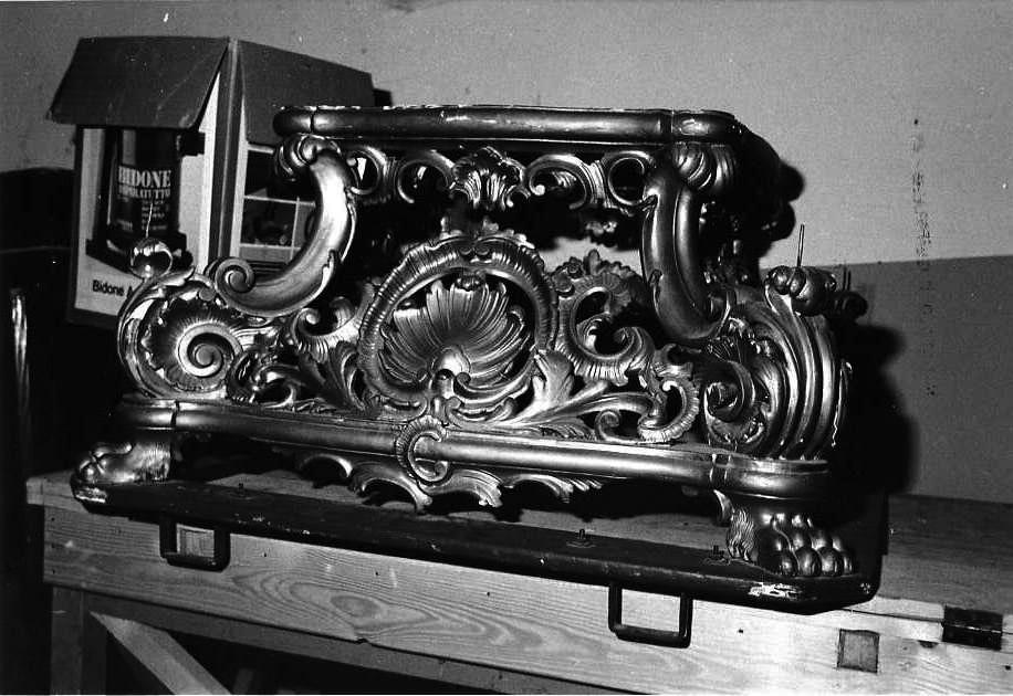 piedistallo di statua - bottega campana (sec. XIX)