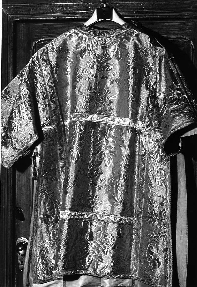 dalmatica, serie - manifattura campana (sec. XIX)