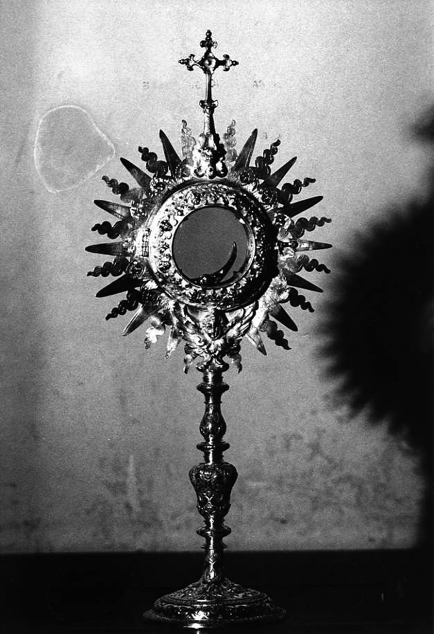 ostensorio - bottega campana (fine sec. XIX)