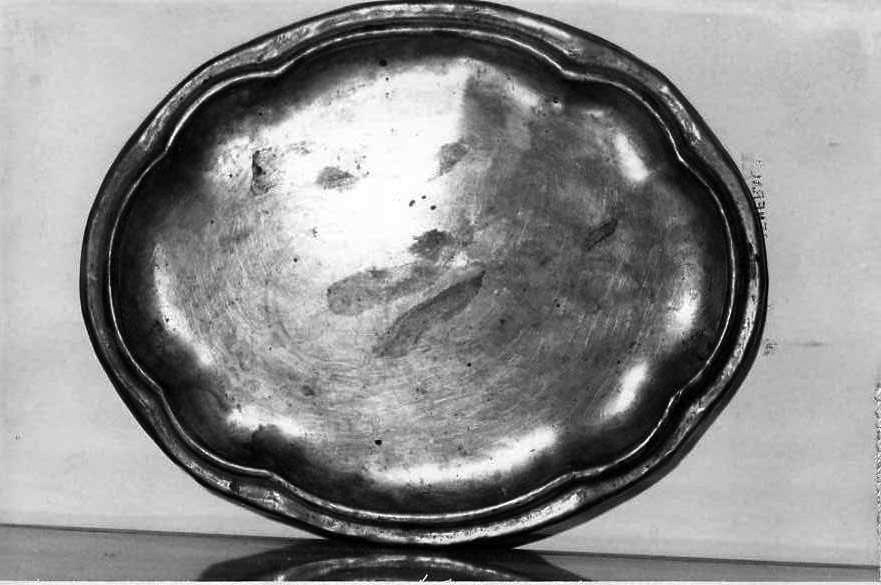 vassoio - bottega campana (sec. XIX)