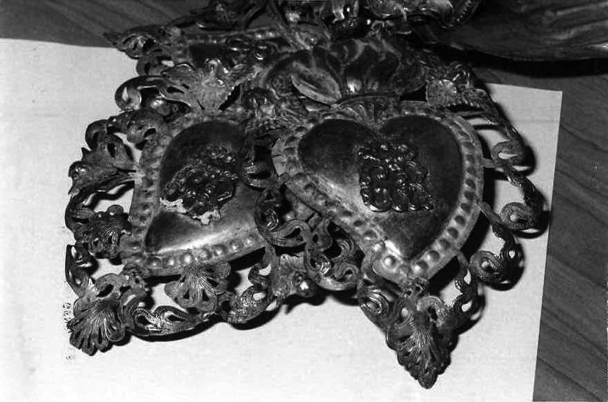 ex voto, coppia - bottega campana (sec. XIX)