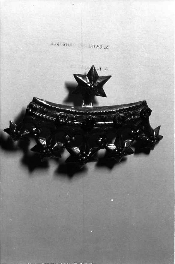 corona da dipinto - bottega campana (sec. XIX)