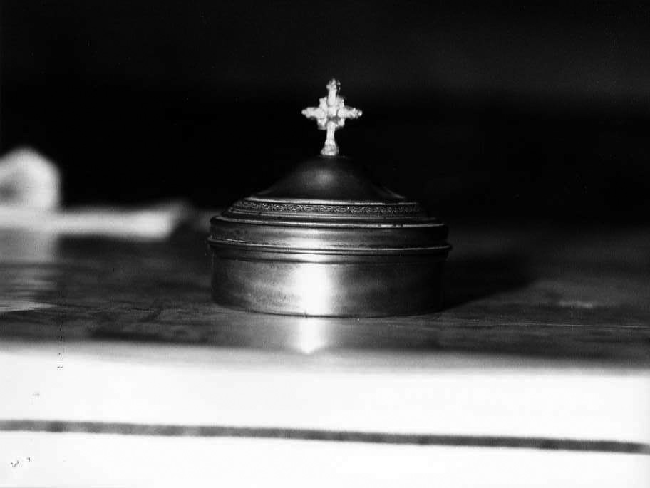 pisside - bottega campana (fine sec. XIX)