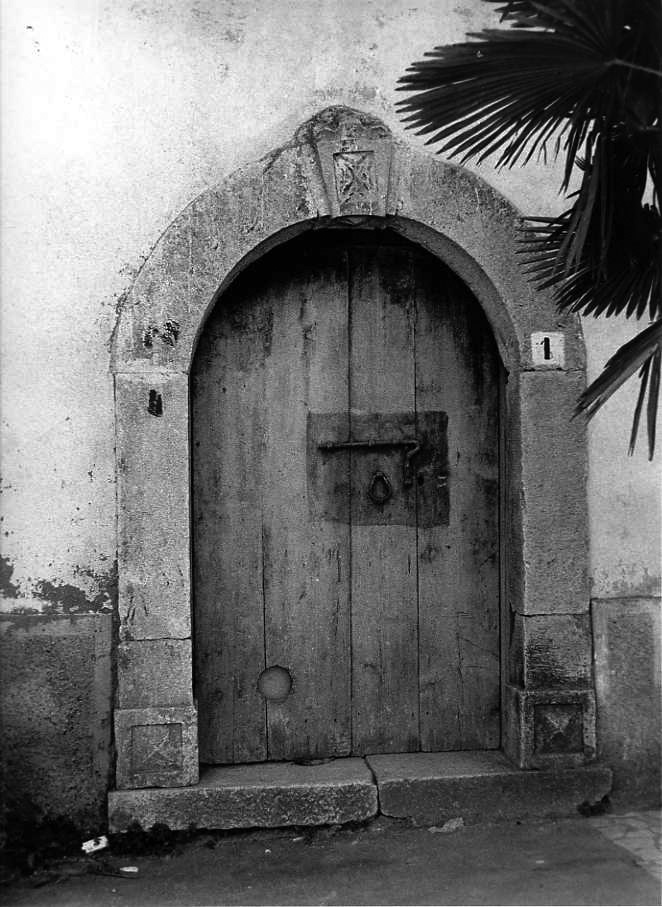 mostra di portale - bottega campana (fine/inizio secc. XVIII/ XIX)