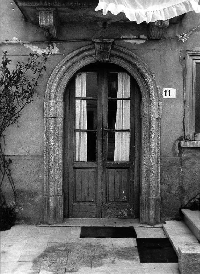 mostra di portale - bottega campana (inizio sec. XX)