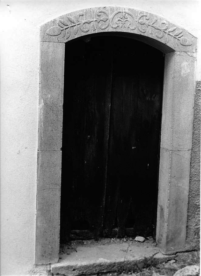 mostra di portale - bottega campana (sec. XIX)