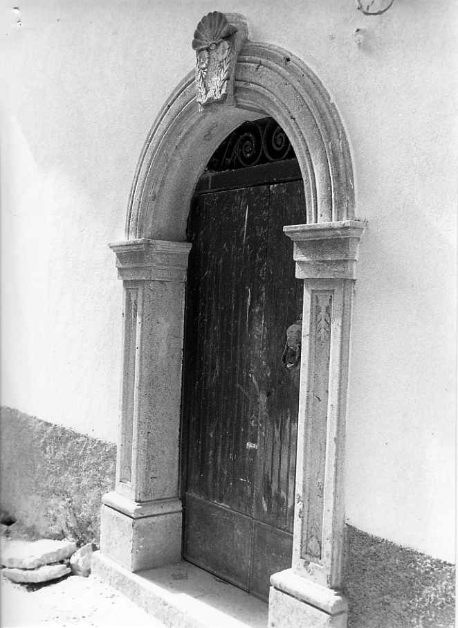 mostra di portale - bottega campana (sec. XIX)