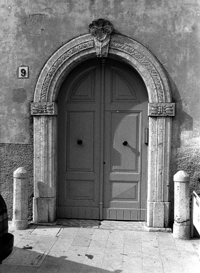 mostra di portale - bottega campana (sec. XIX)