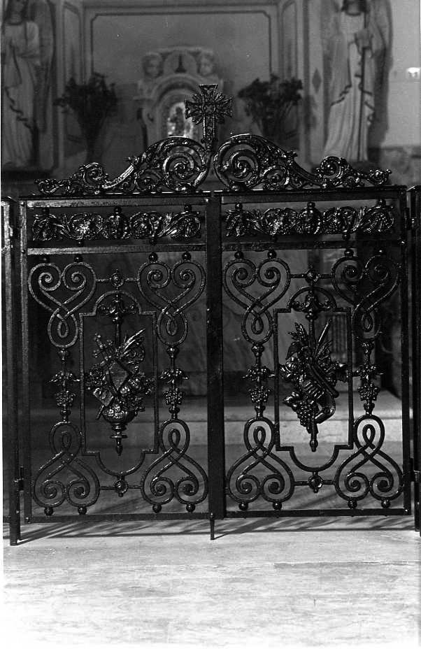 cancello di balaustrata - bottega campana (sec. XVIII)