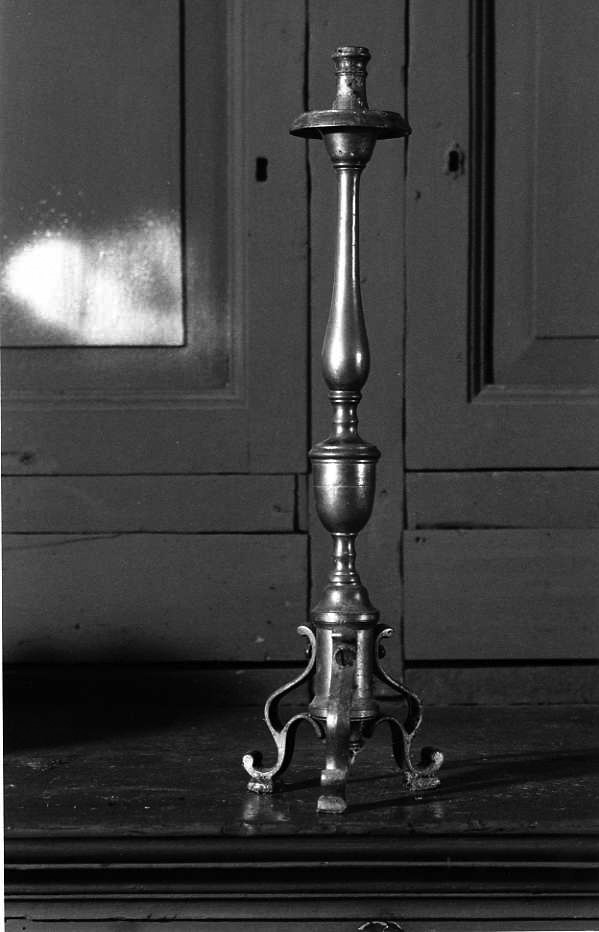 candeliere, serie - bottega campana (sec. XIX)