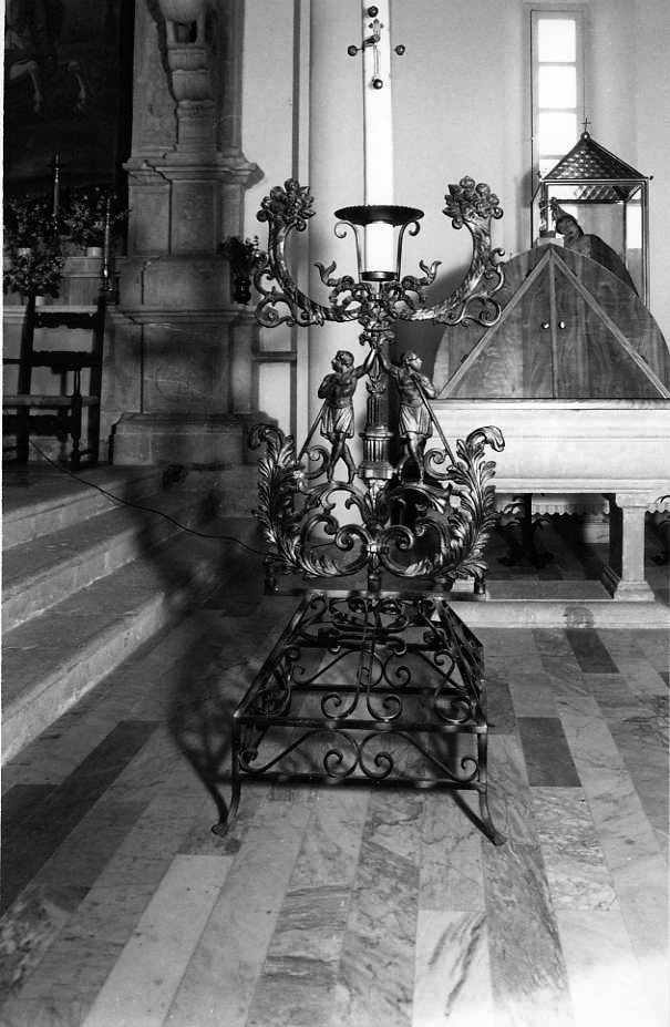 candelabro - bottega campana (sec. XIX)