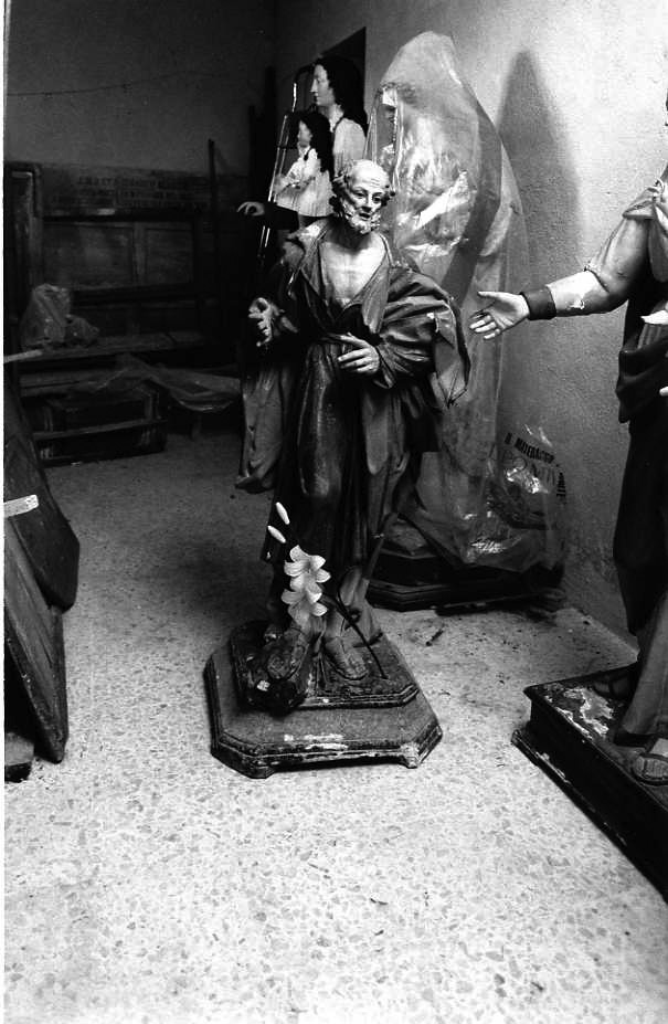 Santo (statua) - bottega campana (fine sec. XVIII)