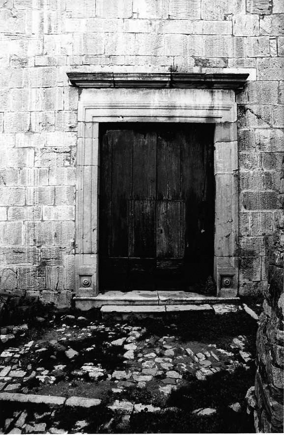 mostra di portale - bottega campana (sec. XVIII)