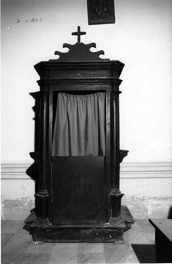 confessionale - bottega campana (sec. XVIII)