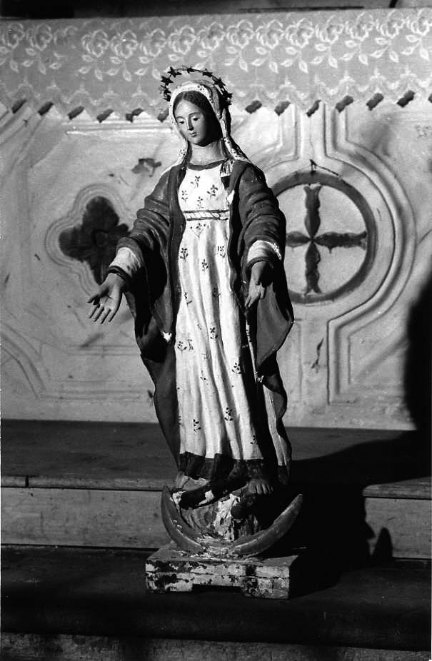 Madonna Immacolata (statuetta) - bottega campana (sec. XVIII)