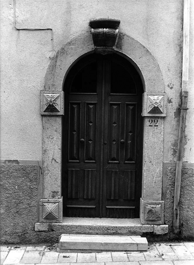 mostra di portale - bottega campana (sec. XVIII)