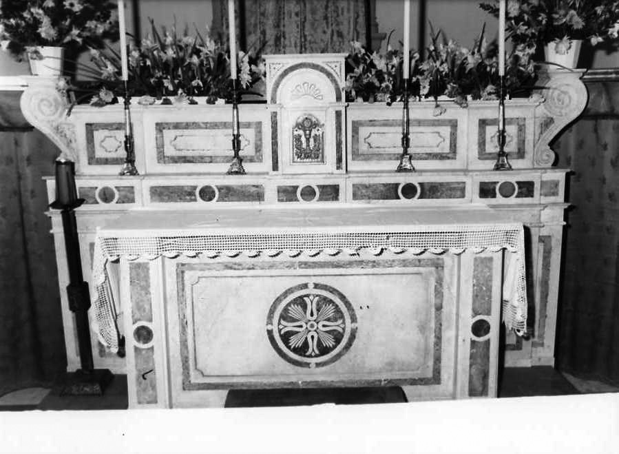 altare - bottega campana (prima metà sec. XX)