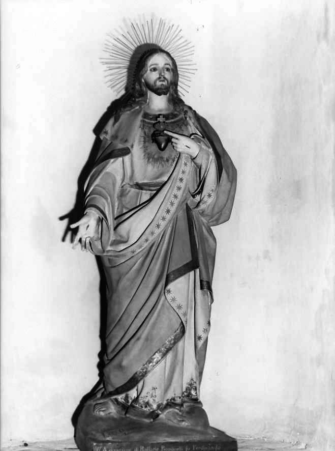 Cristo (statua) di Guacci Luigi (sec. XX)