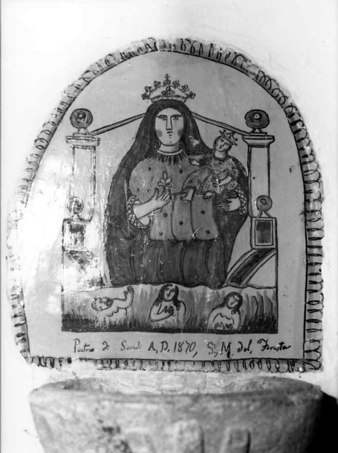 Madonna con Bambino (dipinto) - ambito pugliese (sec. XIX)