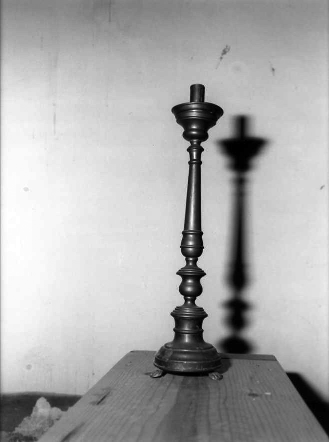 candelabro, serie - bottega campana (inizio sec. XX)