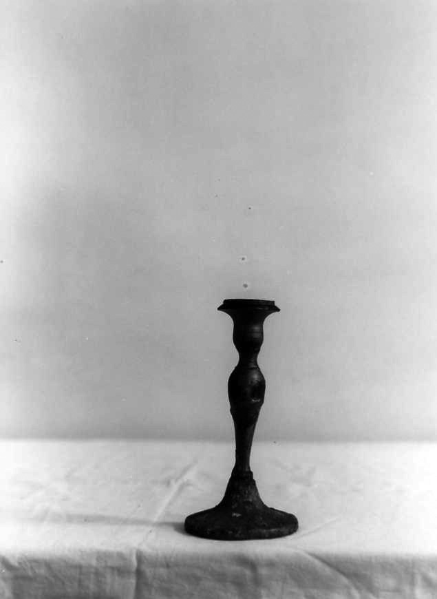 candeliere - bottega campana (metà sec. XIX)