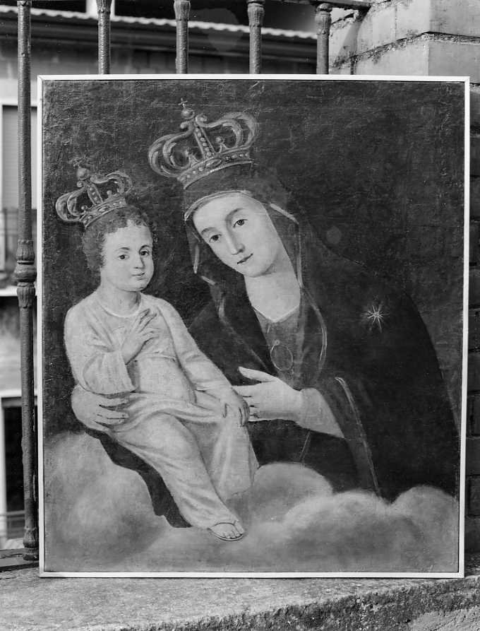 Madonna con Bambino (dipinto) - ambito campano (sec. XIX)