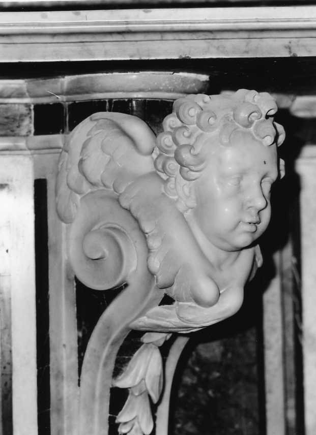 cherubino (scultura) - bottega campana (sec. XVIII)