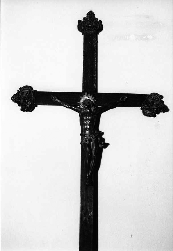 croce processionale - bottega campana (sec. XIX)