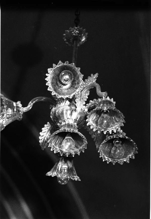 lampadario - a bracci - bottega campana (inizio sec. XX)