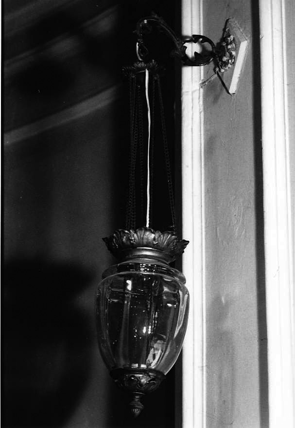 lampada pensile, serie - bottega campana (sec. XIX)