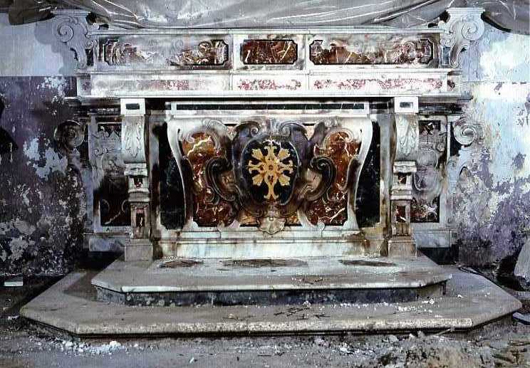 altare - a blocco - bottega campana (sec. XVIII)